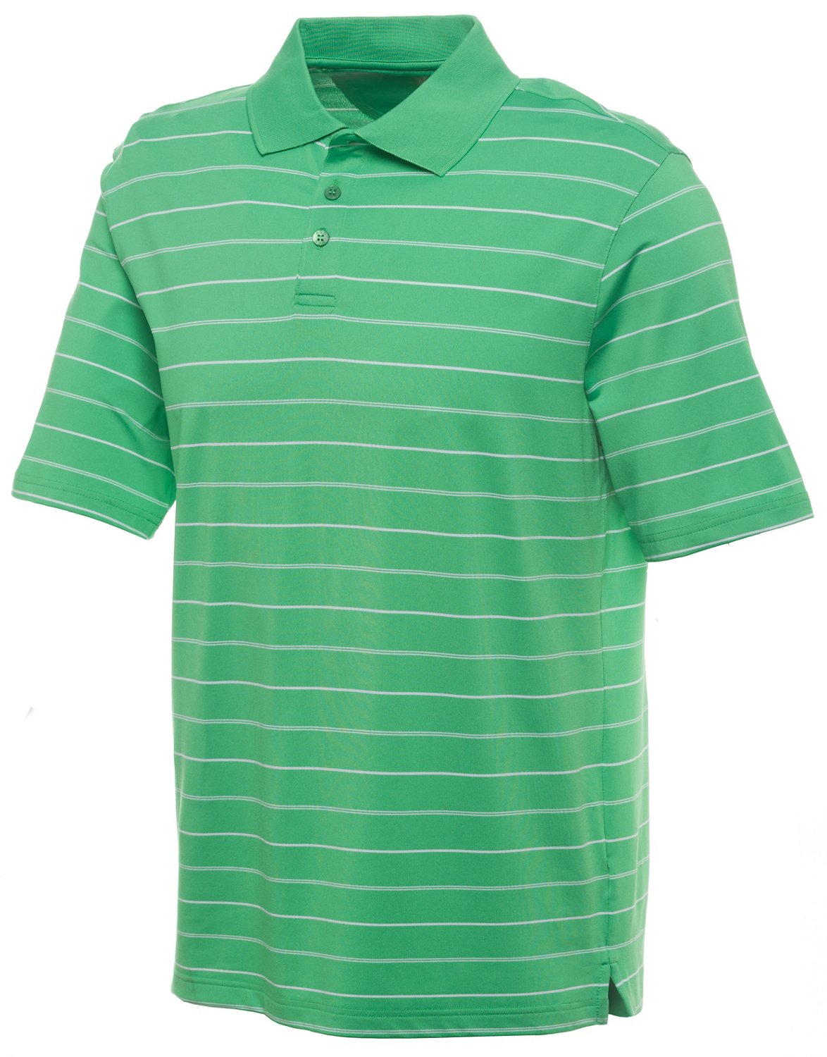 BCG Men's Yarn Dyed Short Sleeve Golf Polo Shirt