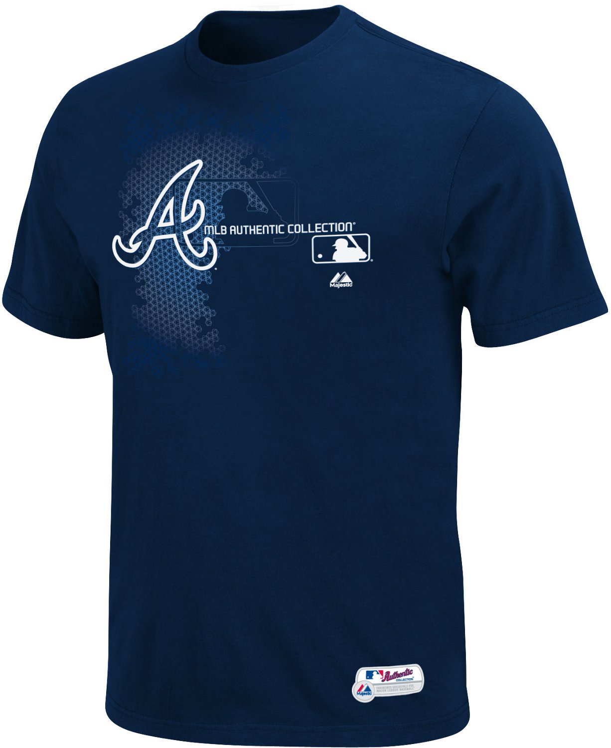 Majestic Men's Atlanta Braves Authentic Collection Change Up Short Sleeve T-shirt
