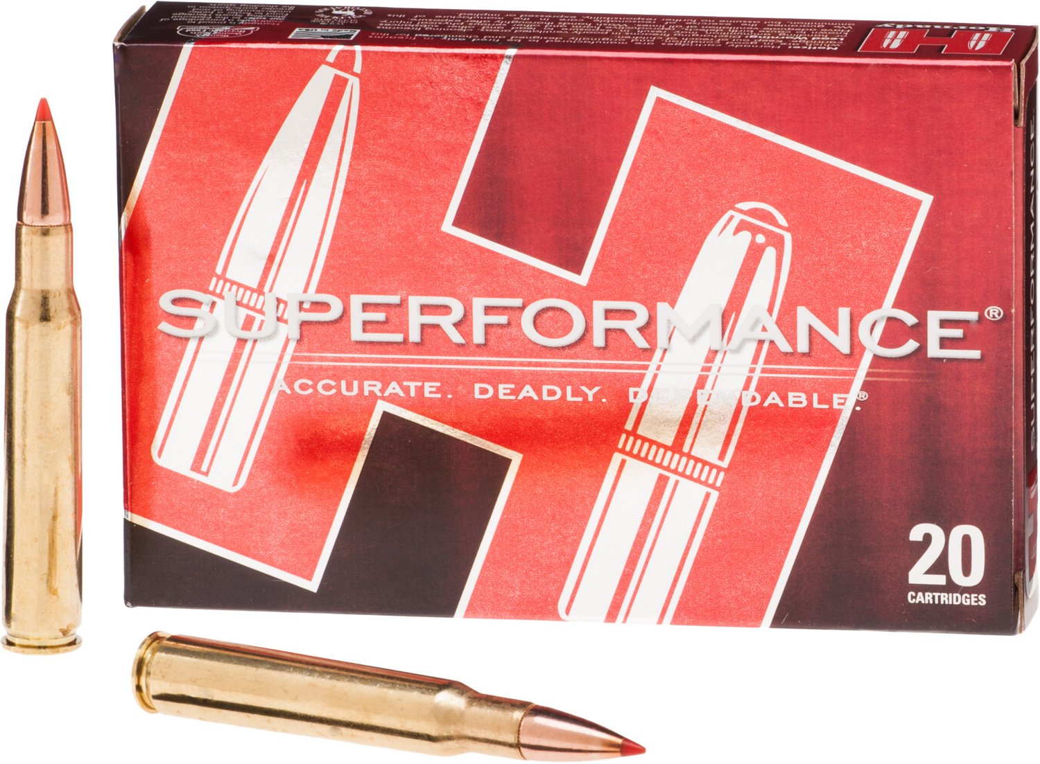 Hornady SST® Superformance® .30-06 Springfield 180-Grain Centerfire Rifle Ammunition