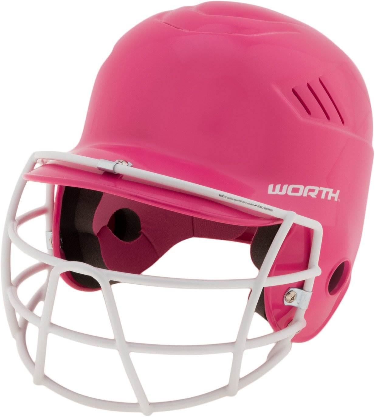 Worth® Kids' FastPitch Tball Helmet with Face Guard