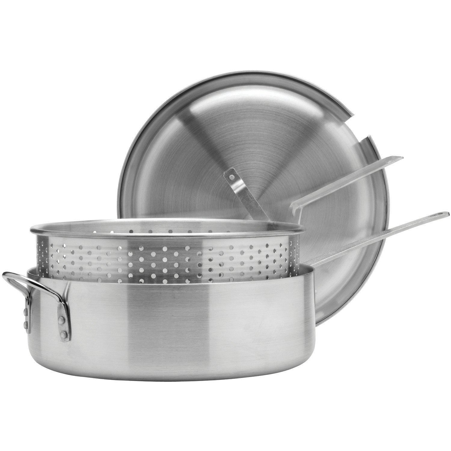 Outdoor Gourmet 12 qt. Super Deluxe Pan with Basket
