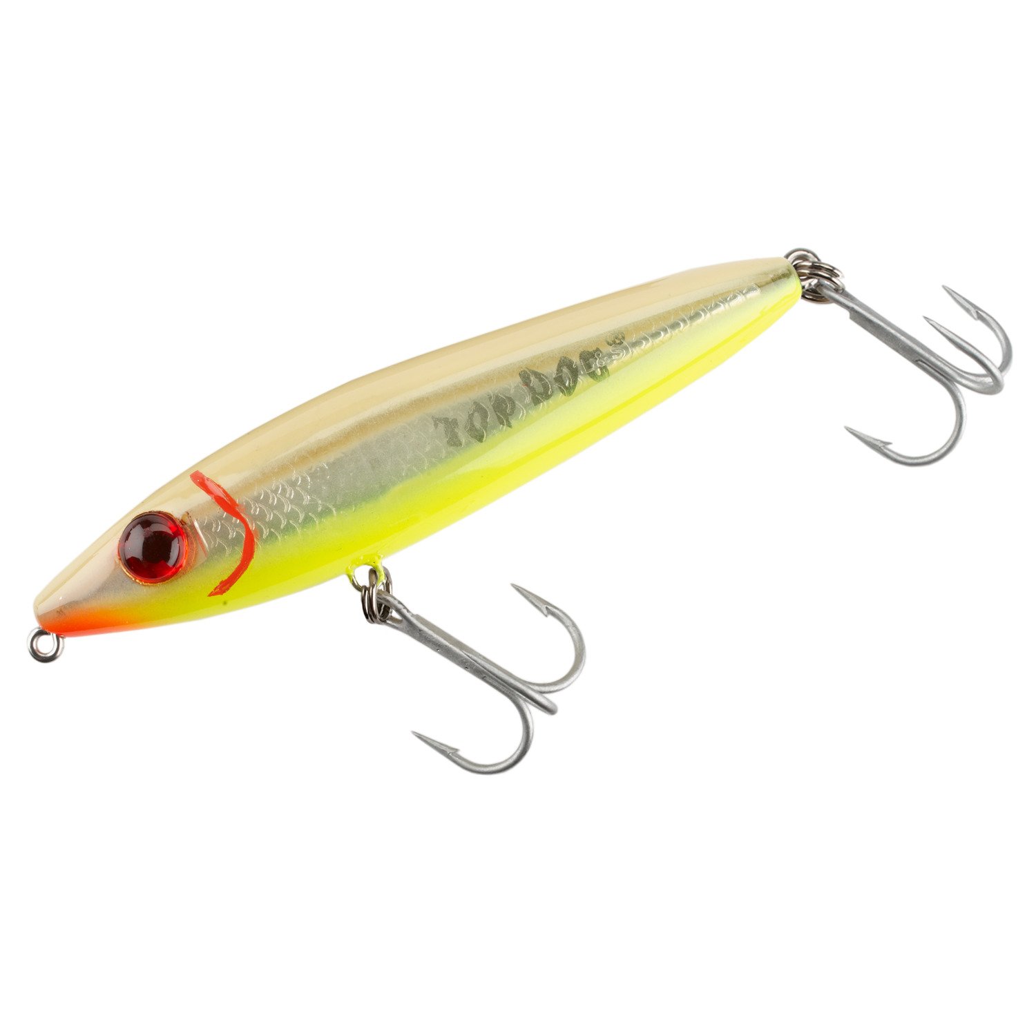 Bone Back/Chartreuse Belly/Silver Scale