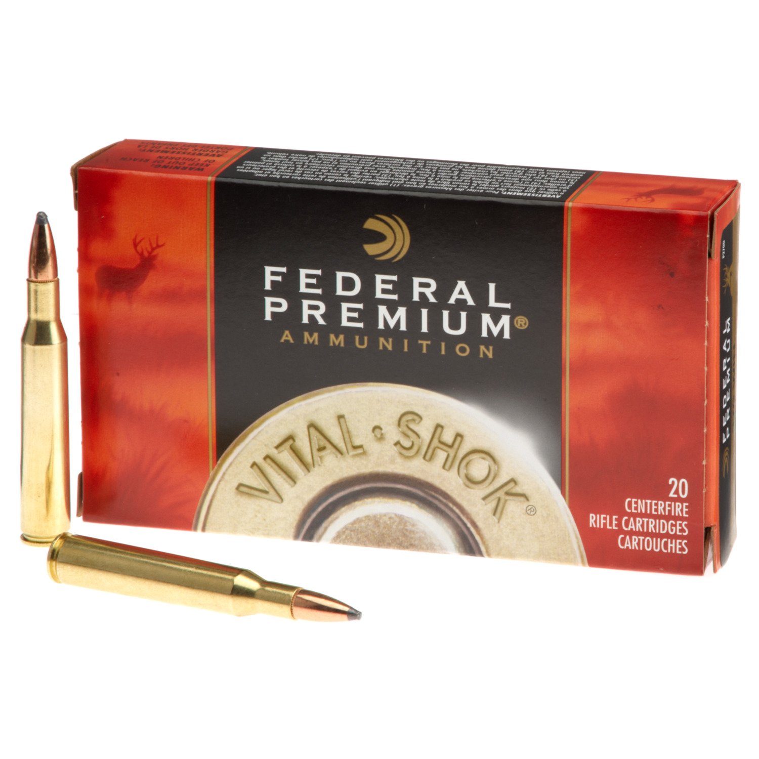 Federal Premium® Sierra® GameKing® .270 Winchester 130-Grain Rifle Ammunition