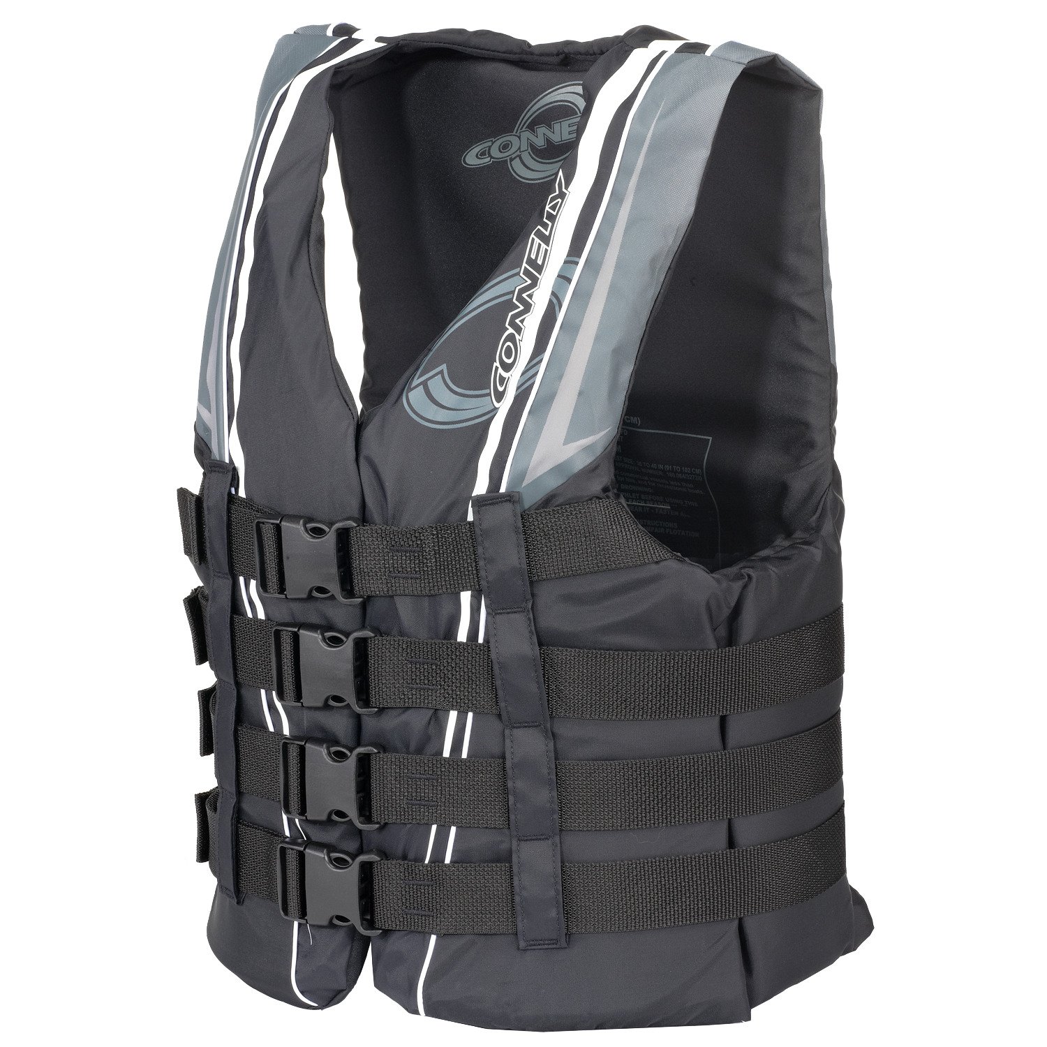 Connelly Men's 4-Buckle Nylon Flotation Vest