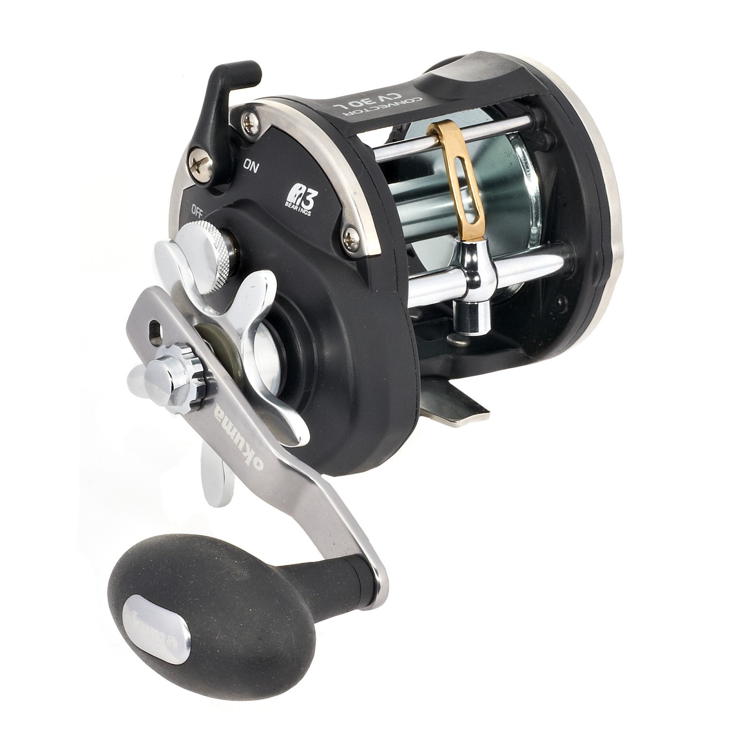 Okuma Convector CV-30-L Level Wind Conventional Reel Right-handed