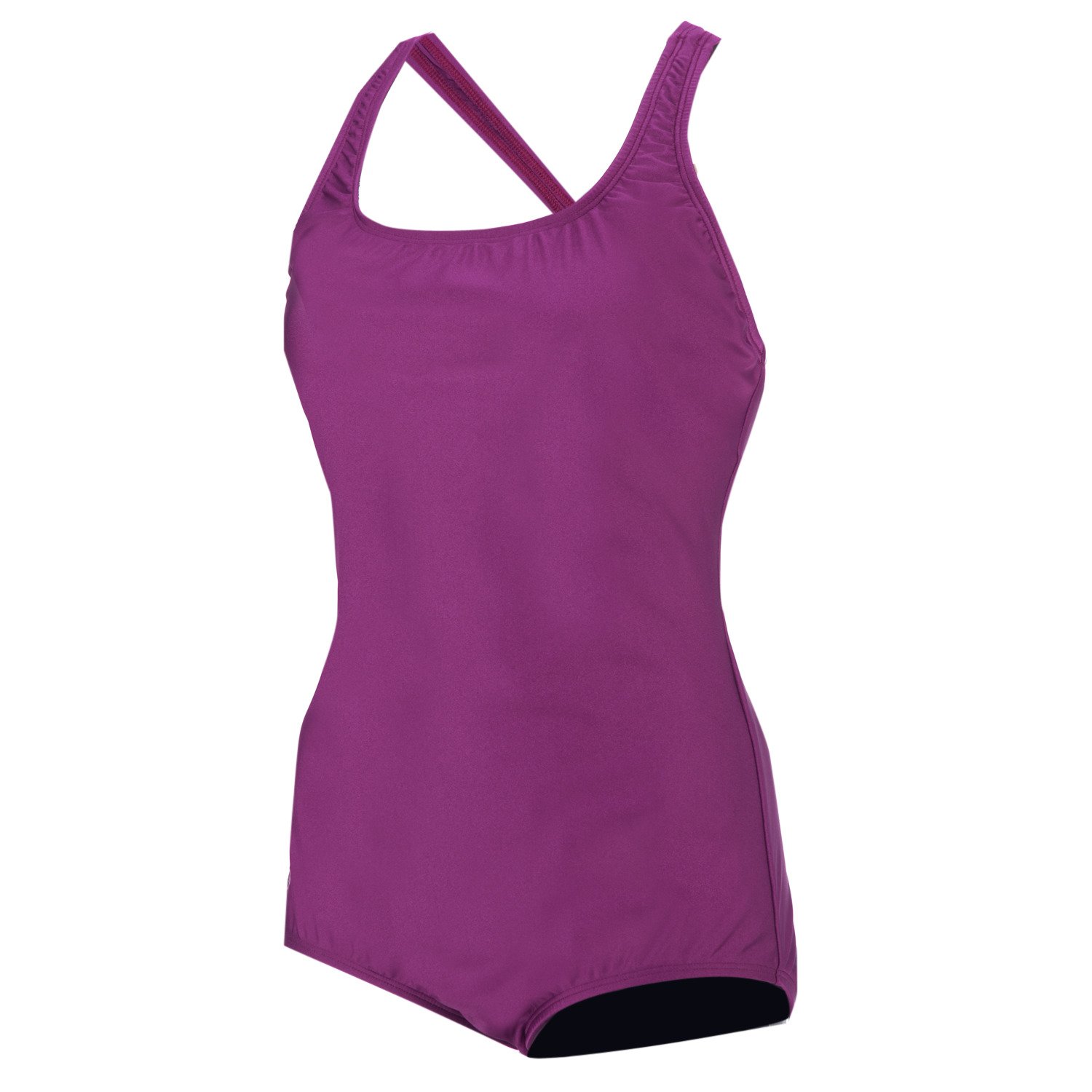 Speedo Women's Solid Ultraback Conservative Swimsuit