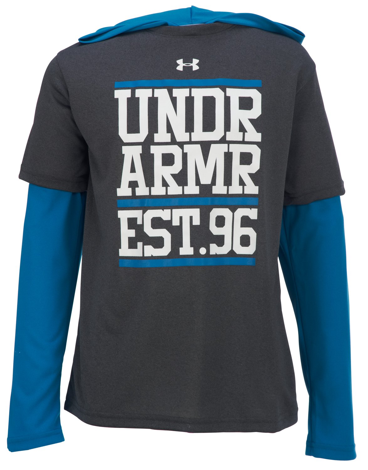 Under Armour® Boys' Layered Graphic Hoodie