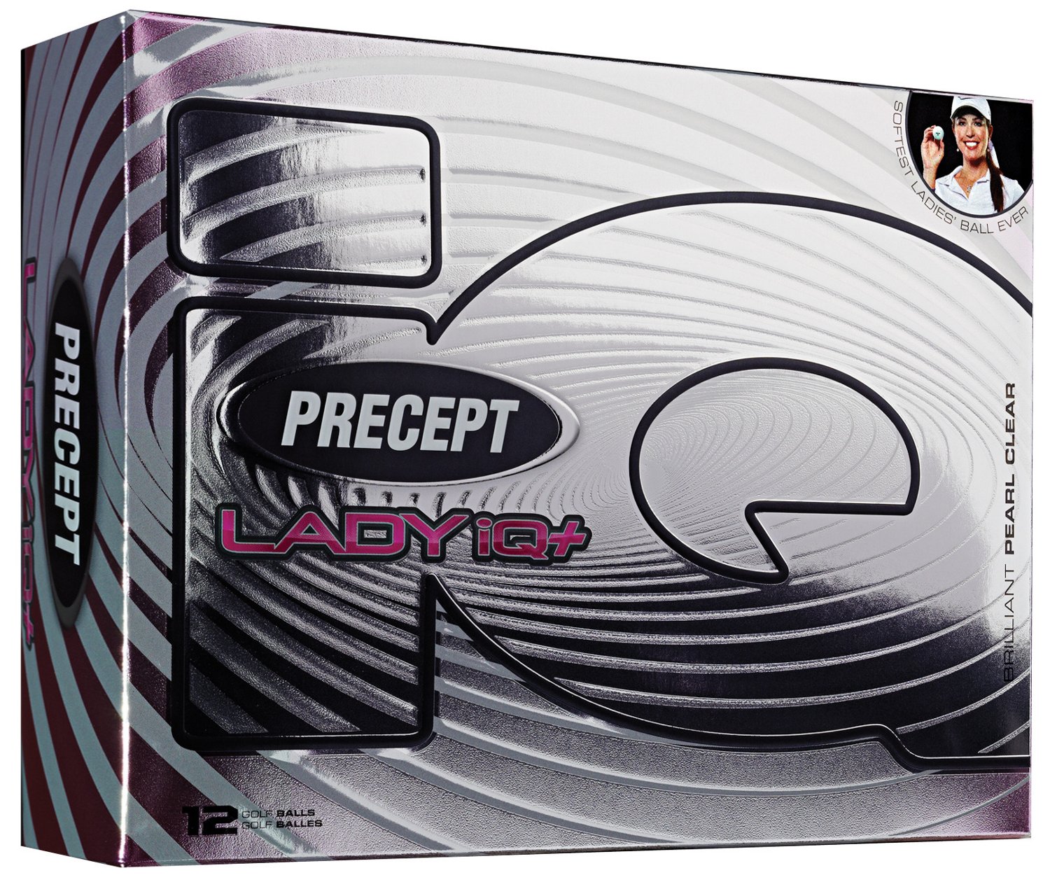 Precept Ladies' iQ+ Golf Balls 12-Pack thumbnail