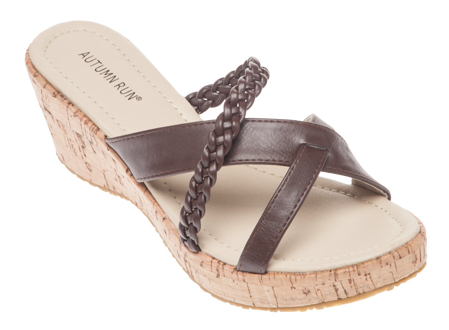 Autumn Run® Women's Strappy Slide Sandals thumbnail