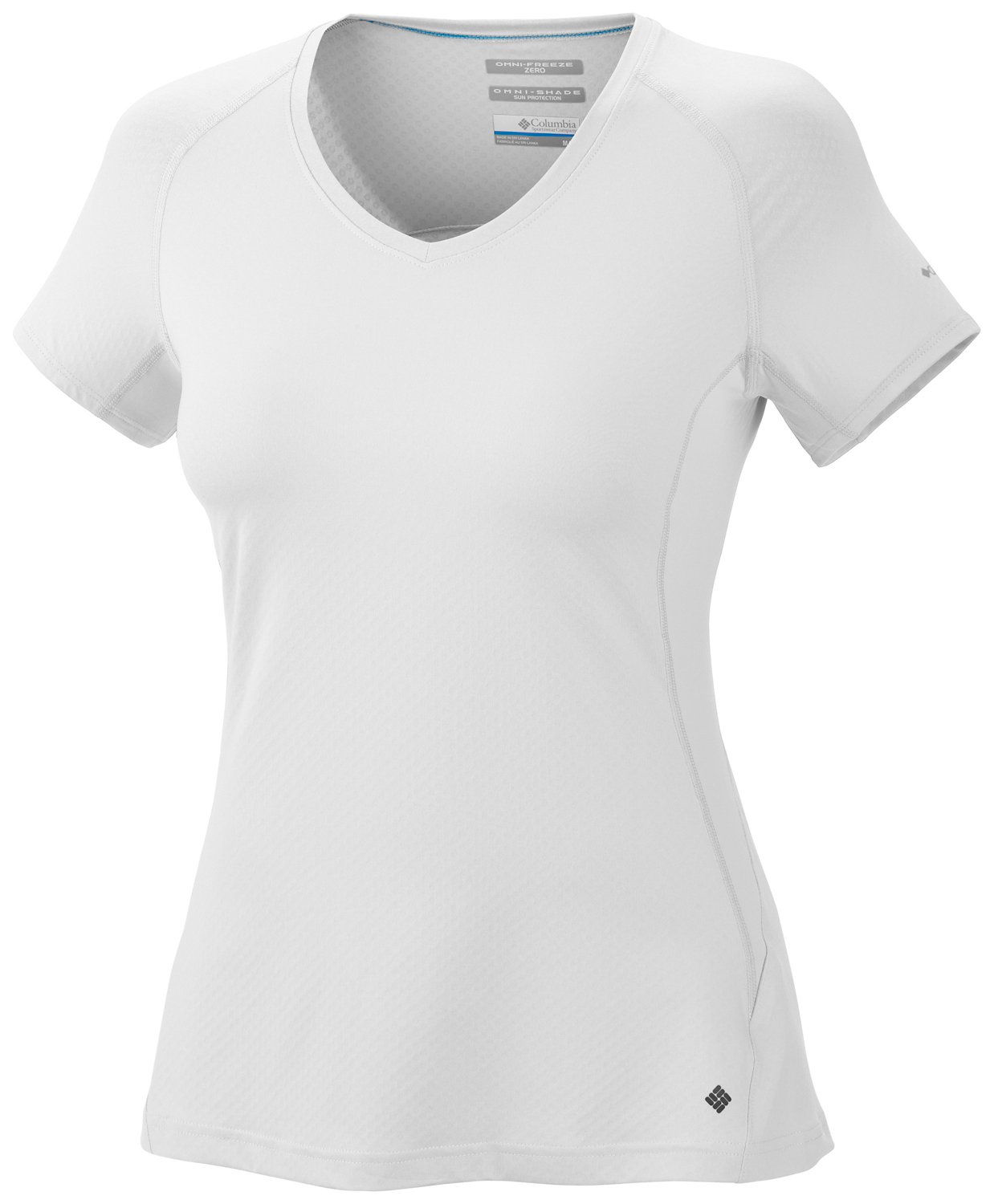 Columbia Sportswear Women's Total Zero Short Sleeve V-neck Top
