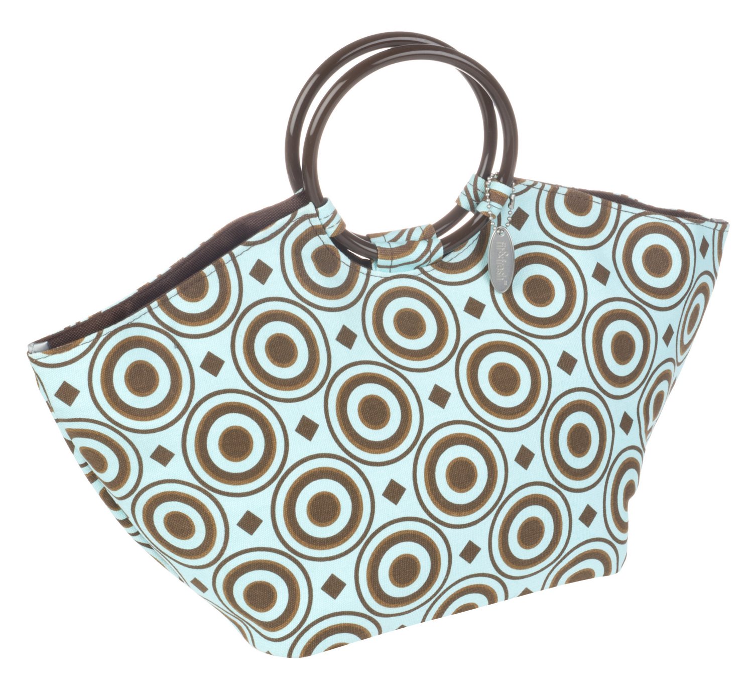 Fit & Fresh Athens Insulated Designer Bag with Ice Pack