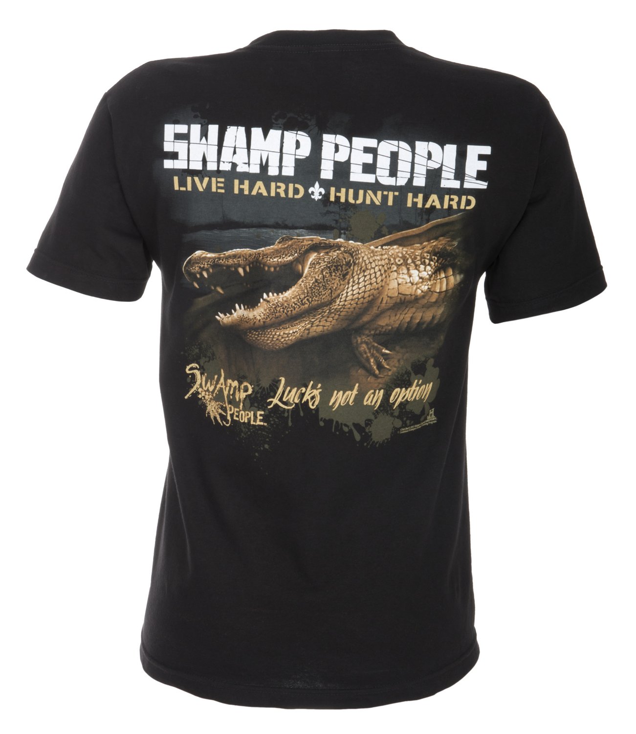 Club Red Men's Swamp People Not an Option T-shirt