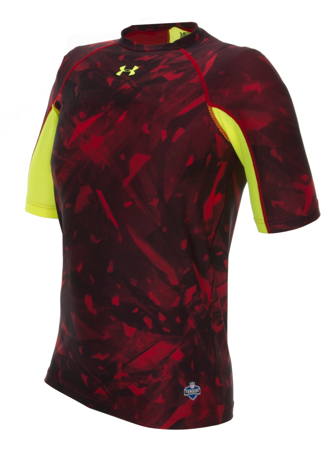 Under Armour® Men's NFL Combine Authentic Shatter Fitted Short Sleeve T-shirt