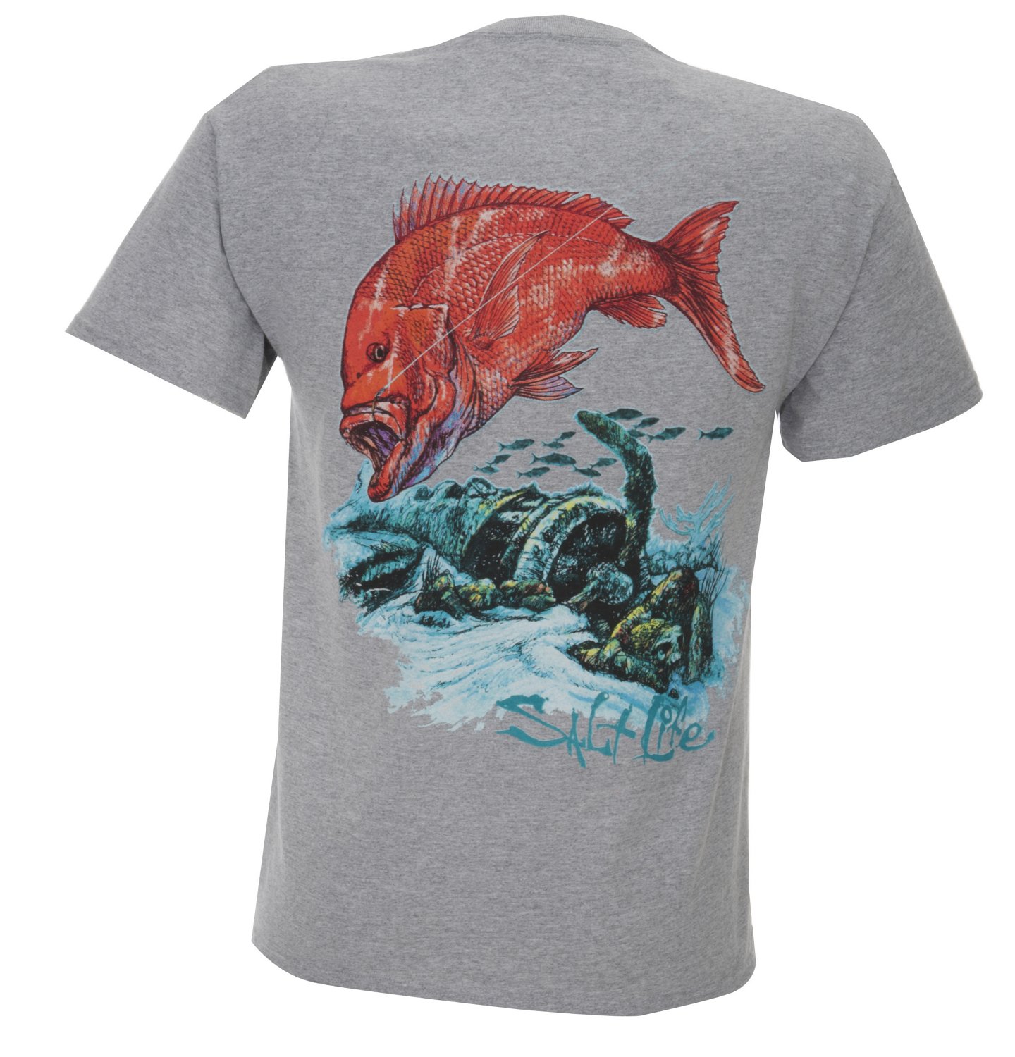 Salt Life Men's Big Red Short Sleeve T-shirt