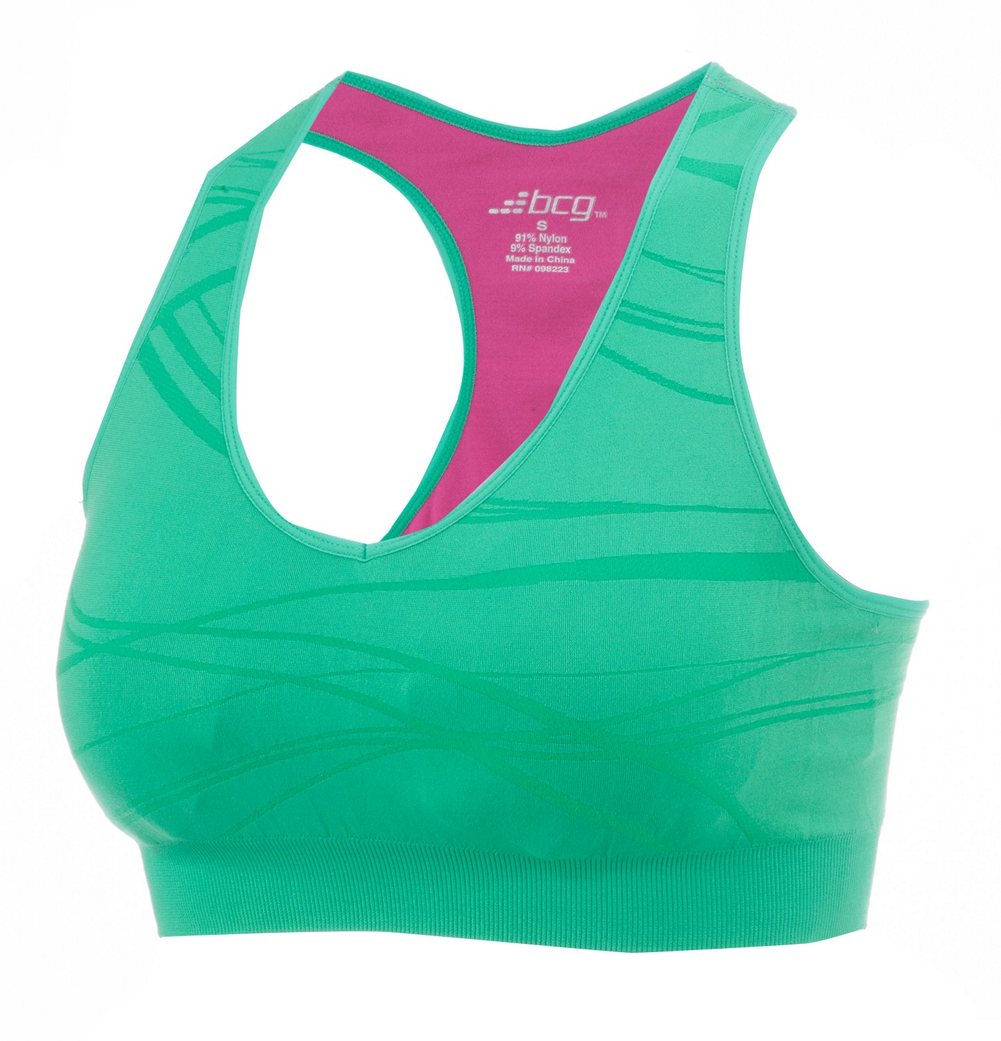 BCG Women's Dip-Dyed Seamless Workout Bra