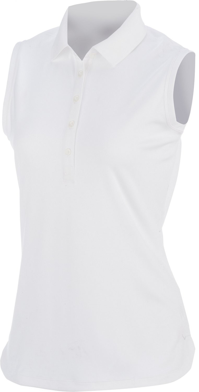 Nike Women's Jersey Sleeveless Polo