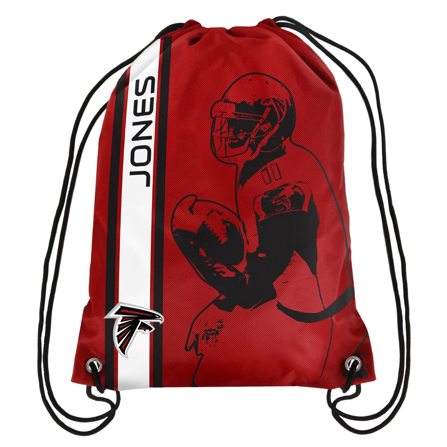 Team Beans Atlanta Falcons Julio Jones #11 Drawstring Backpack ...