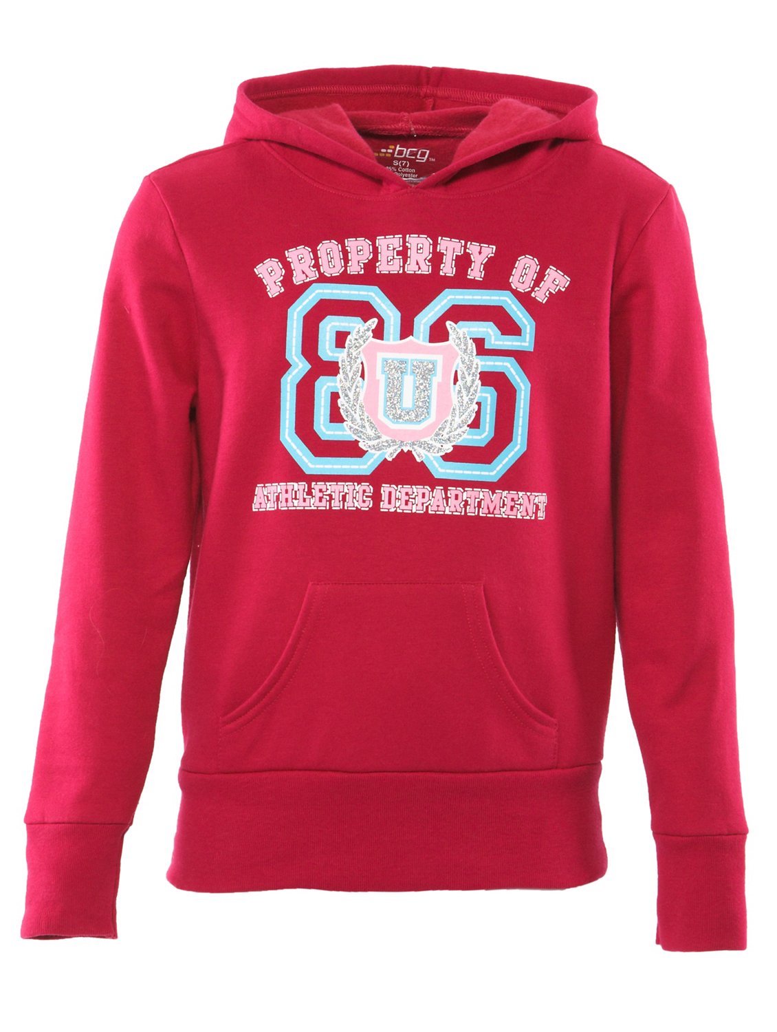 BCG Girls' Graphic Fleece Pullover
