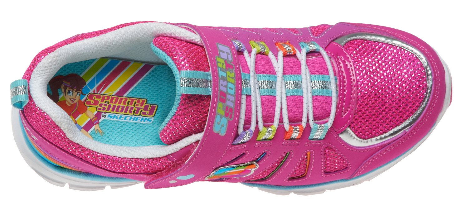 SKECHERS Girls' Sporty Shorty Lite Spirit Shoes thumbnail