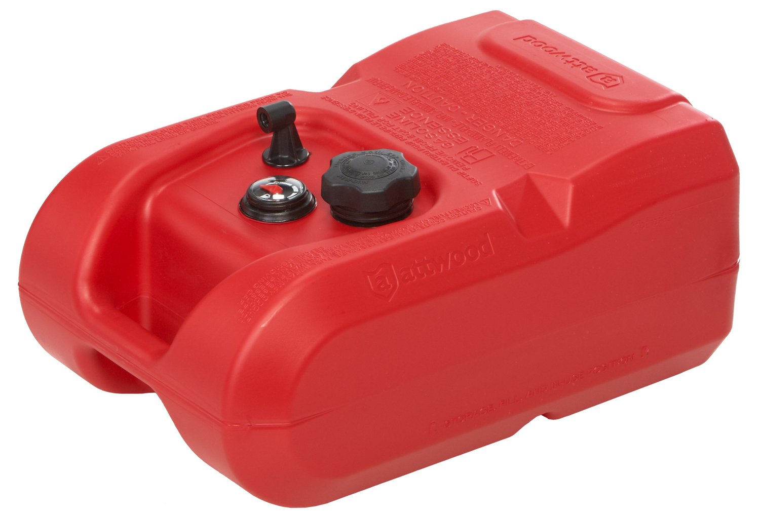 Attwood® 6-Gallon Portable Gas Tank with Gauge