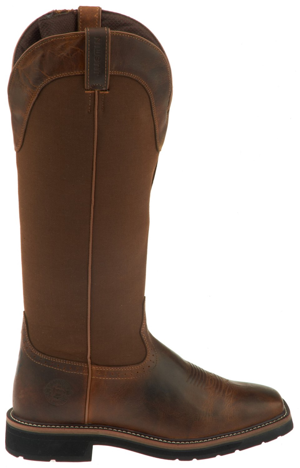 Justin Men's Original Workboots Stampede Snake Boots