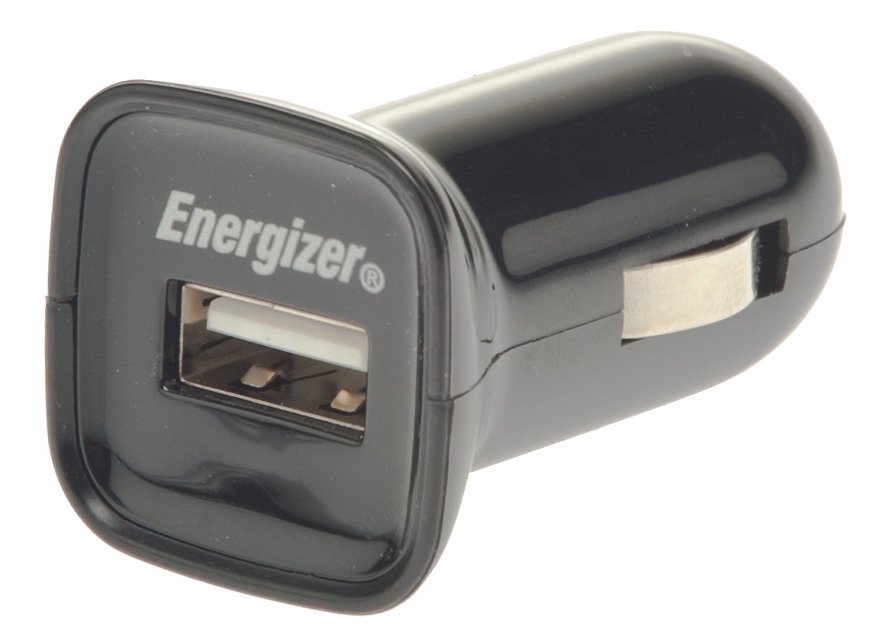 Energizer® Single USB Car Charger for Apple iPad, iPhone and iPod