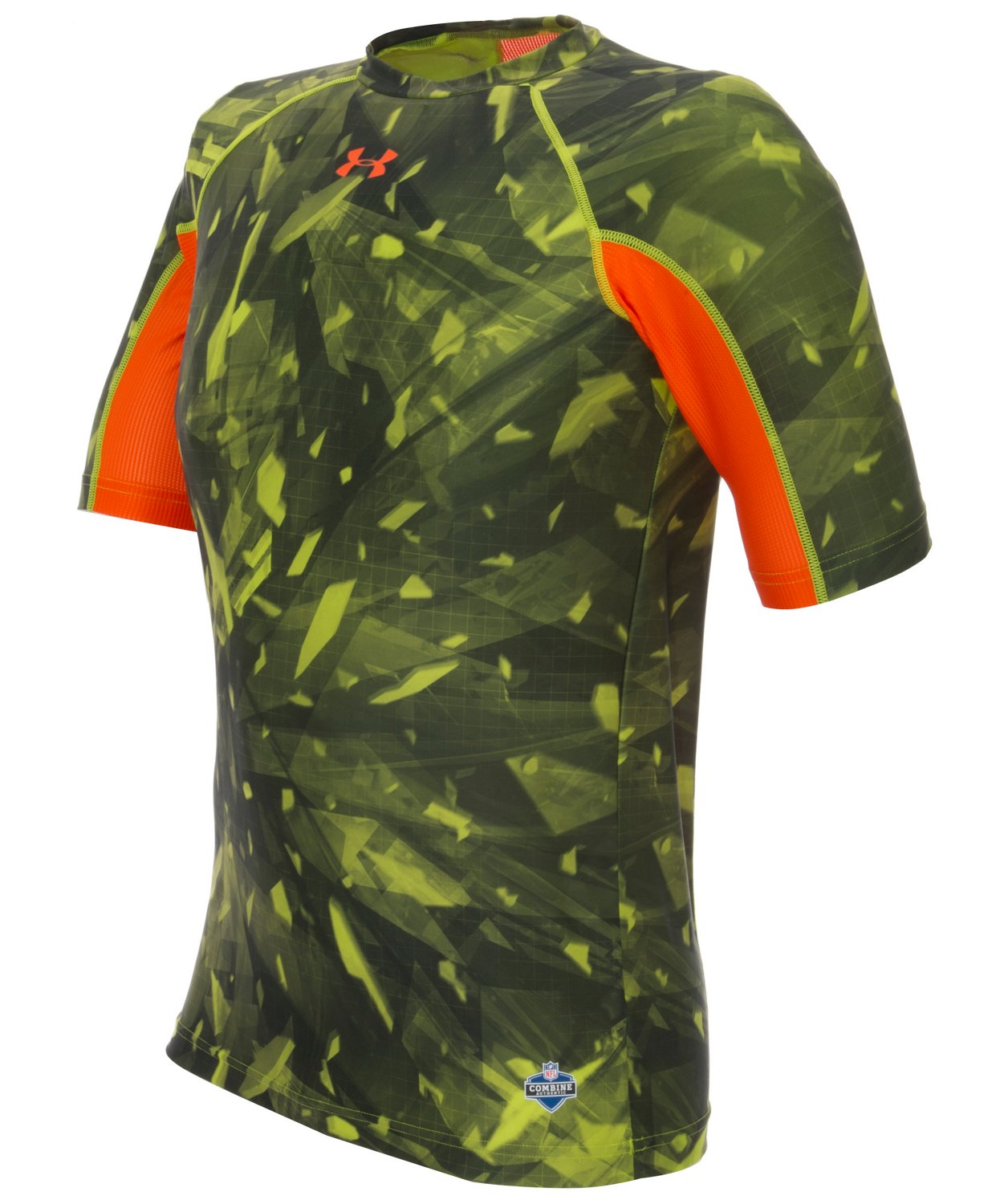 Under Armour® Men's NFL Combine Authentic Shatter Fitted Short Sleeve T-shirt