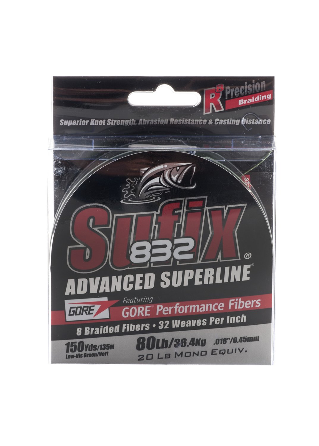 Sufix® 832 Advanced Superline® 80 lb. - 150 yards Braided Fishing Line