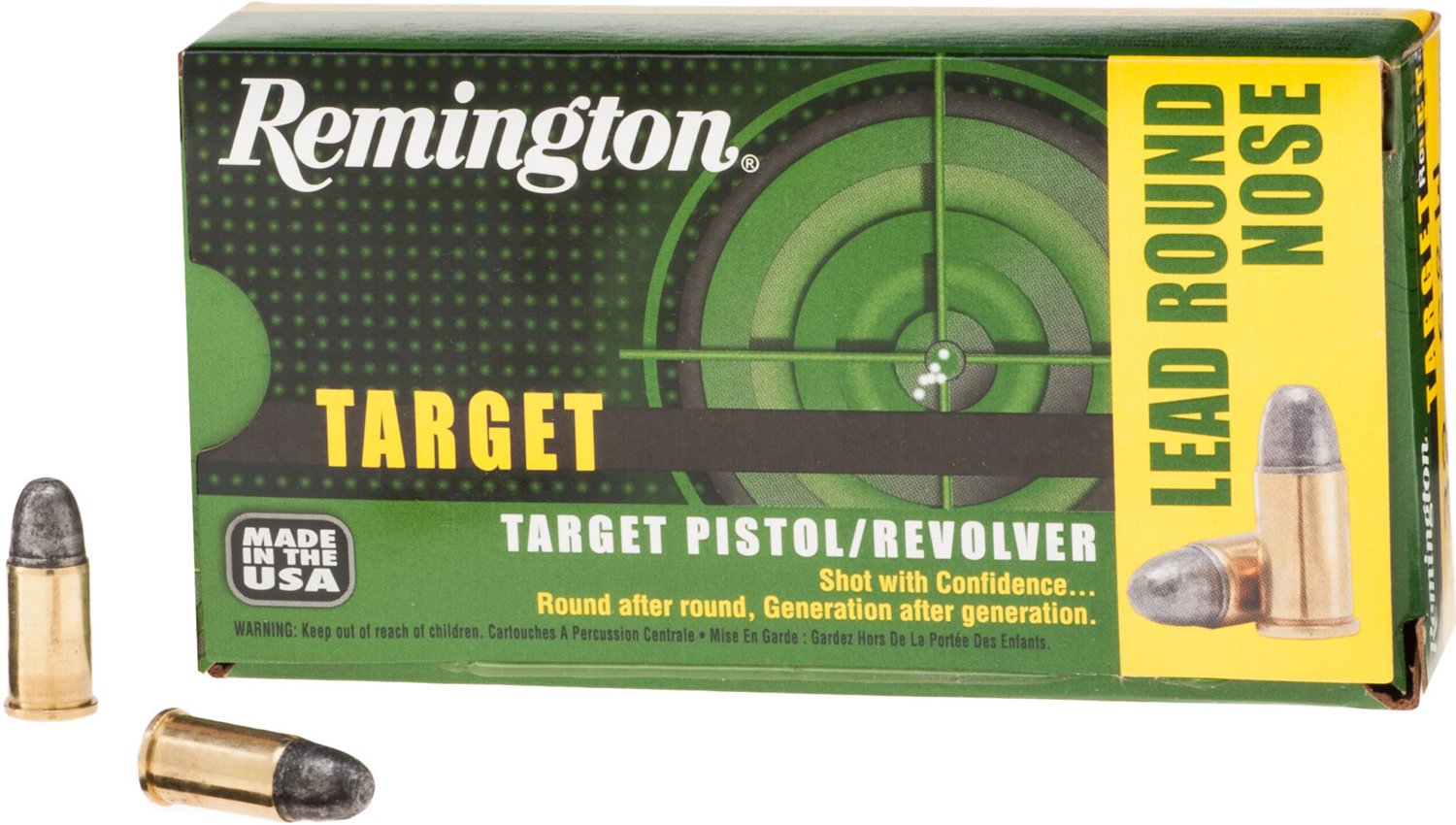Remington Target Revolver .32 S&W 88-Grain Centerfire Pistol Ammunition