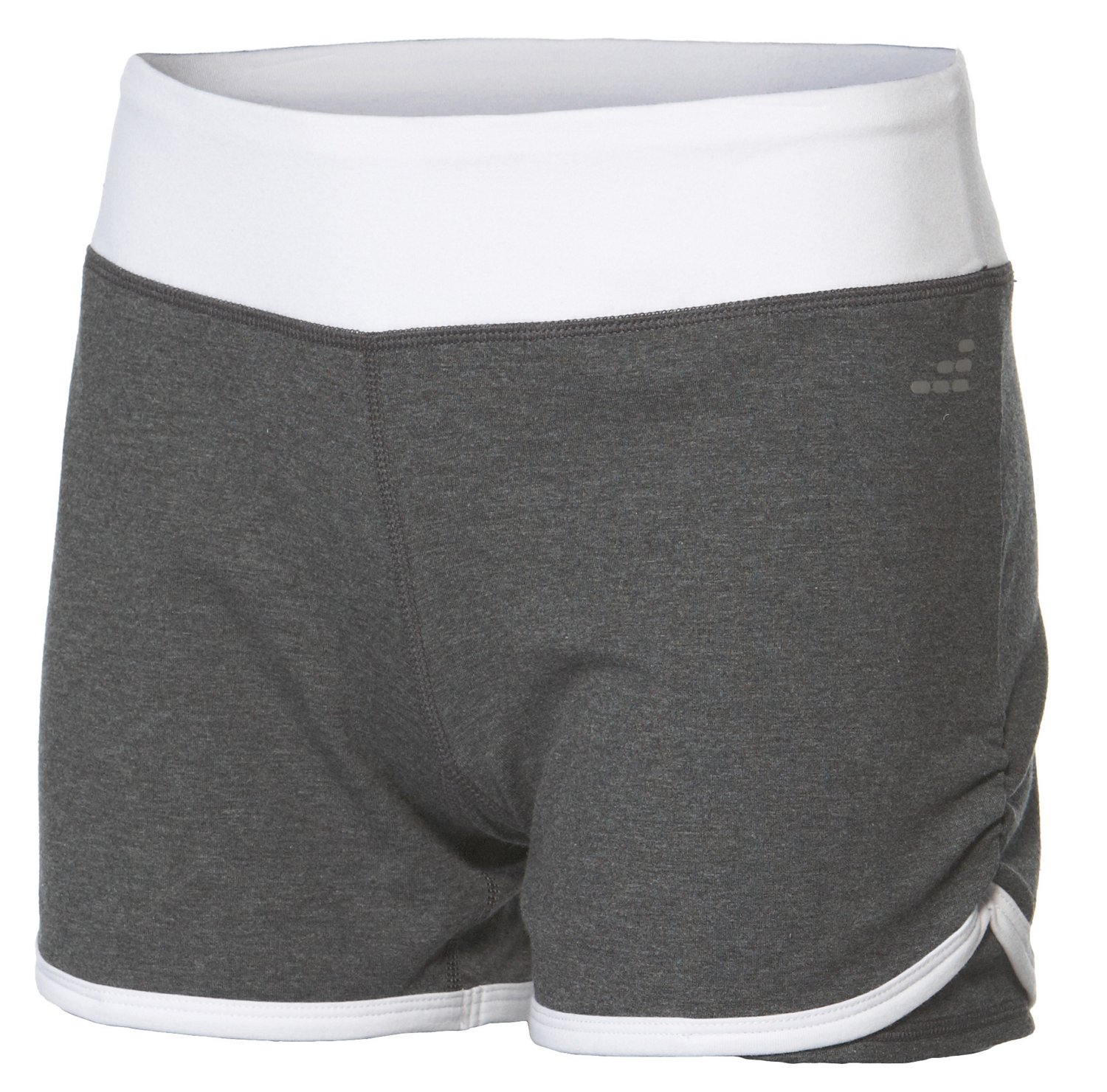 BCG Women's Contrast Waistband Cinched Short