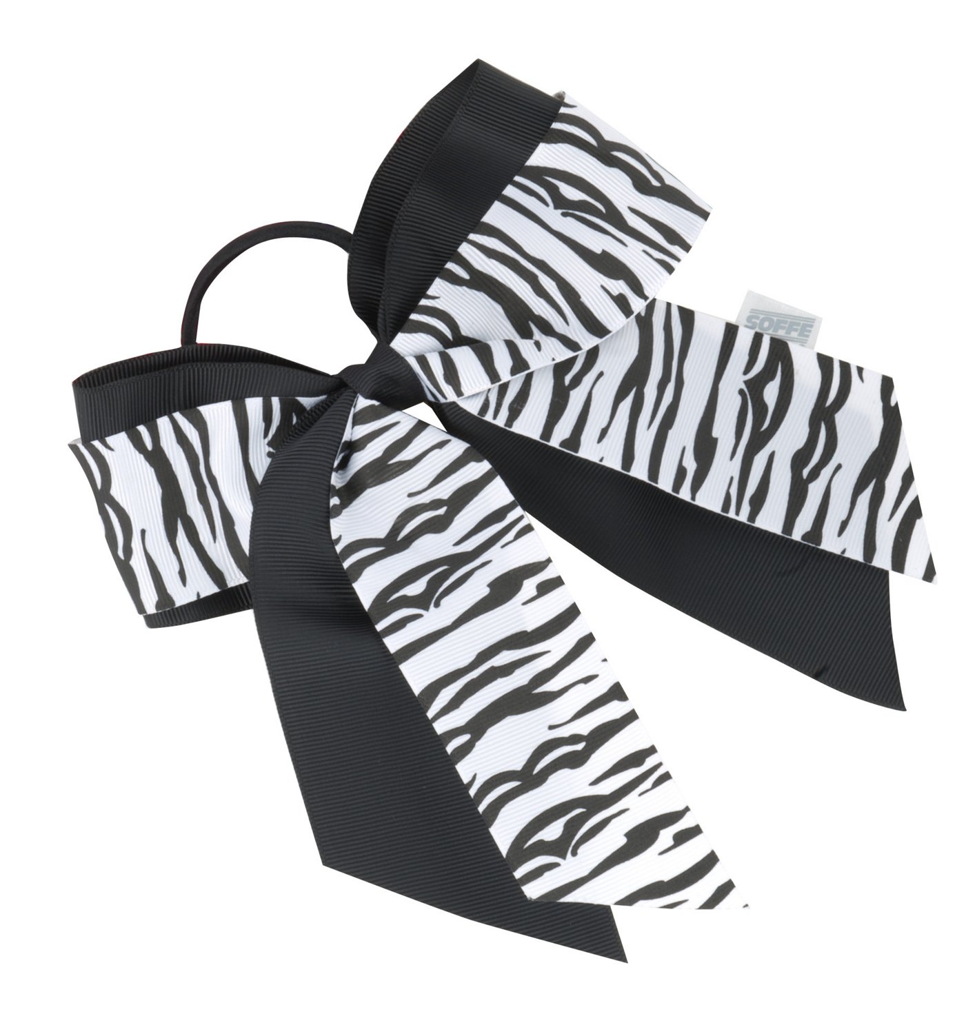 Soffe 2-Ribbon Large Bow Scrunch