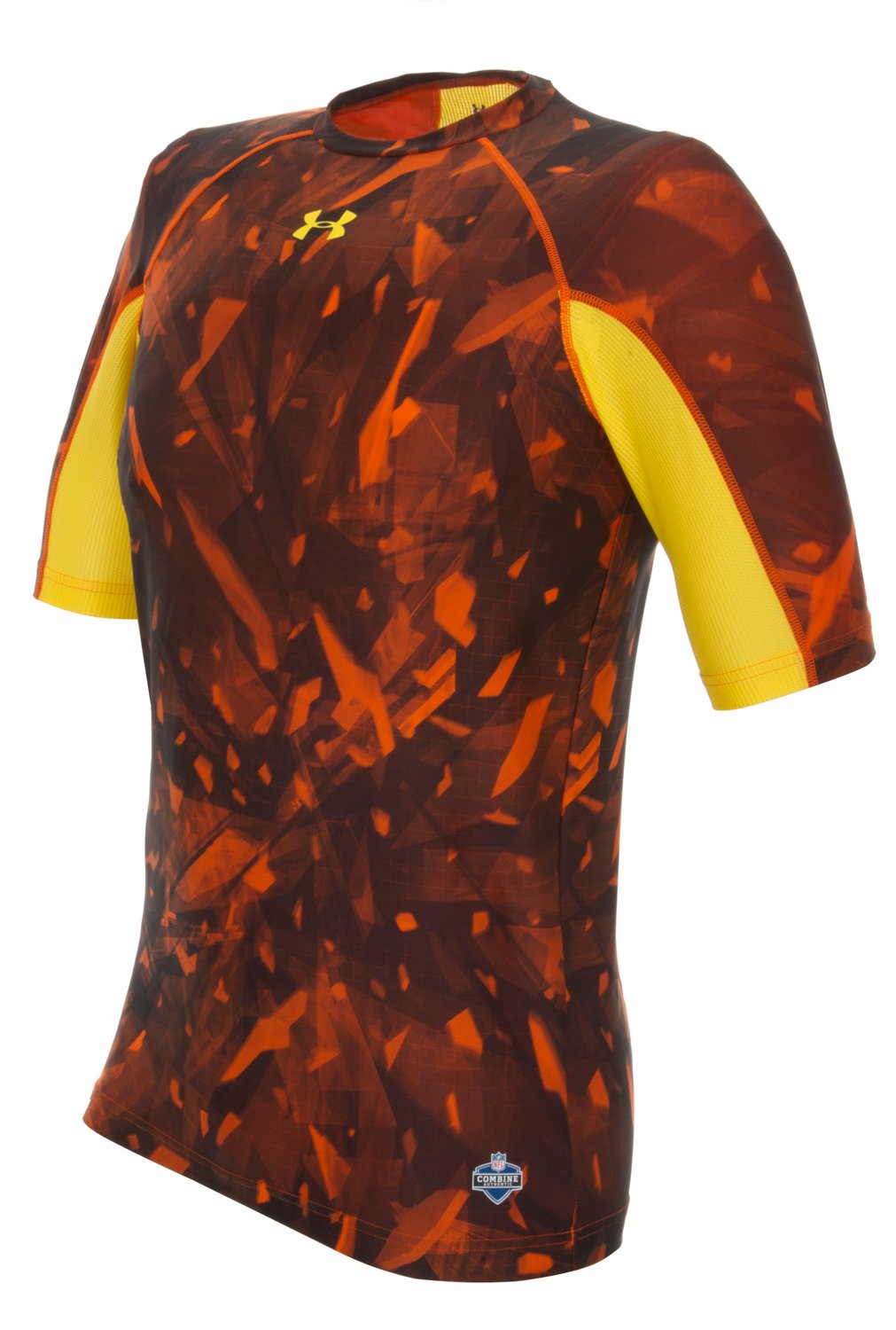 Under Armour® Men's NFL Combine Authentic Shatter Fitted Short Sleeve T-shirt