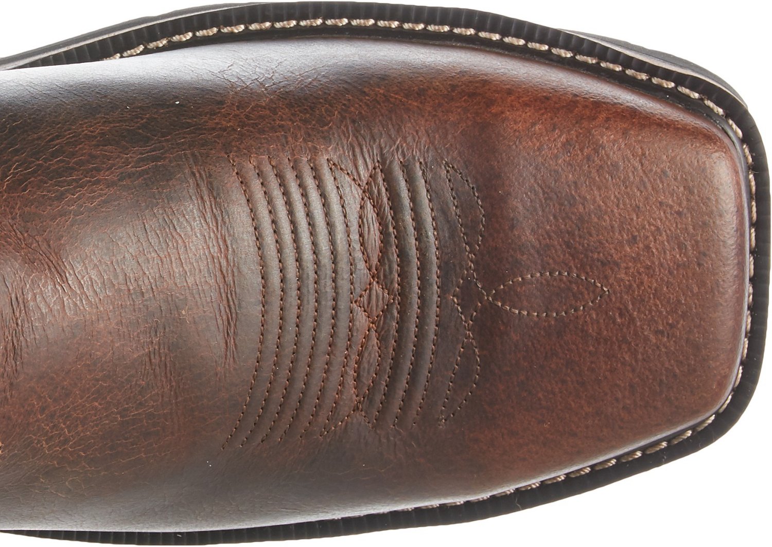 Justin Men's Stampede Square Toe Western Work Boots thumbnail