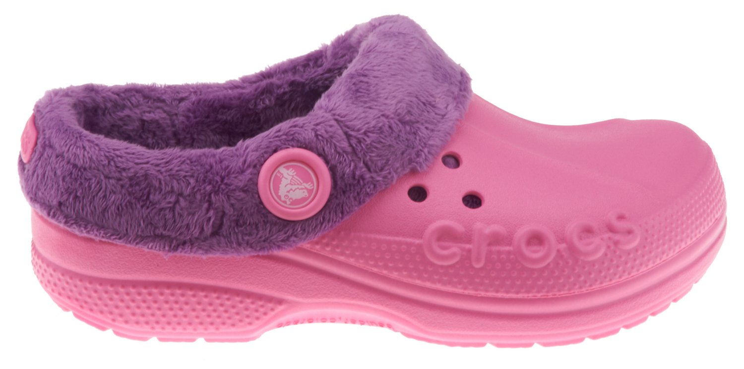 Crocs™ Kids' Blitzen Polar Furry Clogs