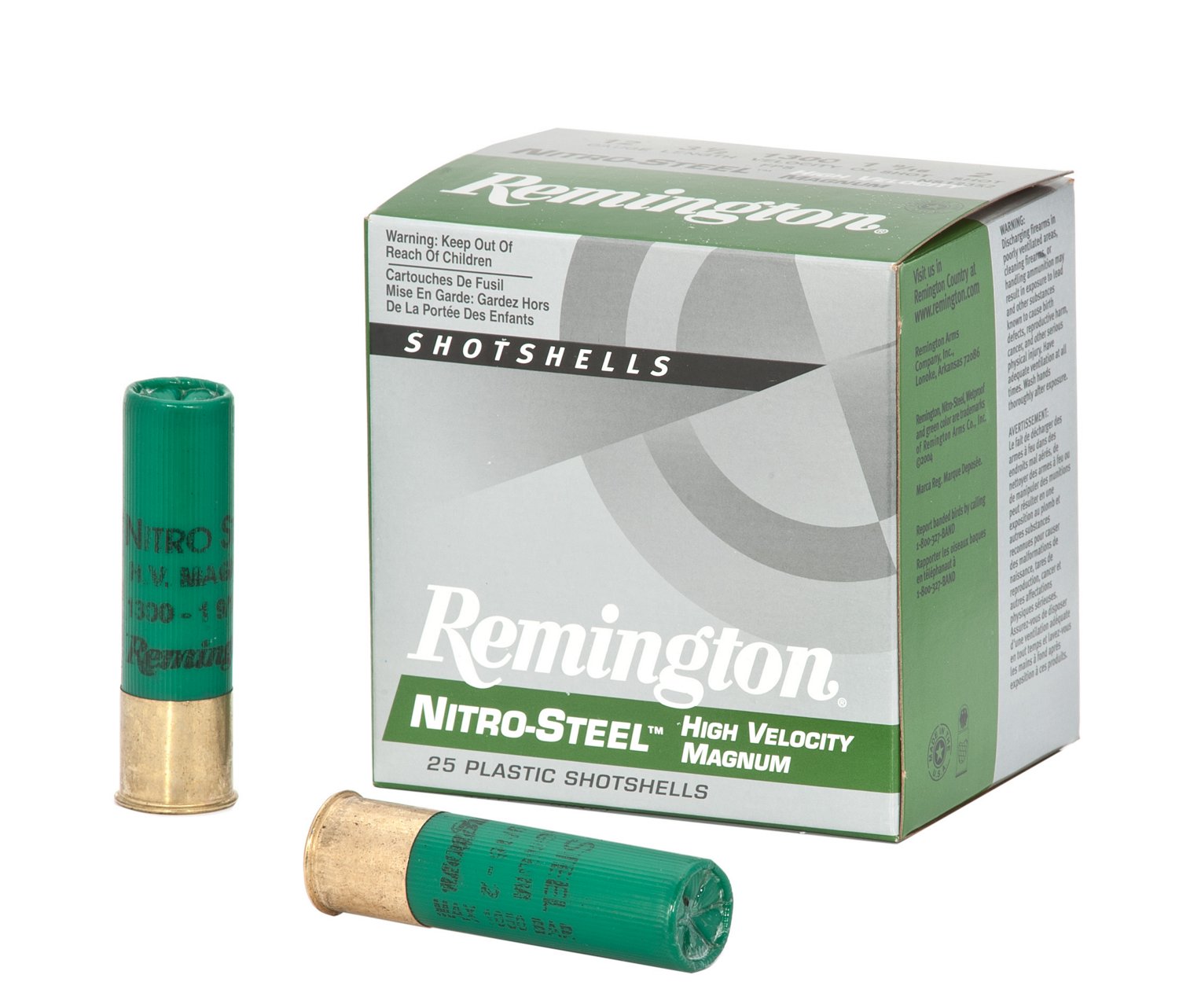 Remington Nitro Steel High-Velocity 12 Gauge Shotshells