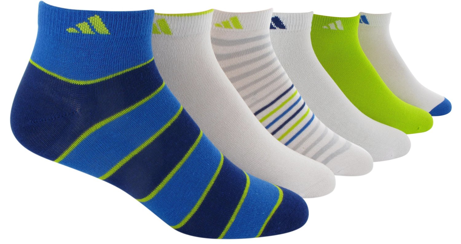 adidas Women's Superlite Graphic Low-Cut Socks 6-Pack