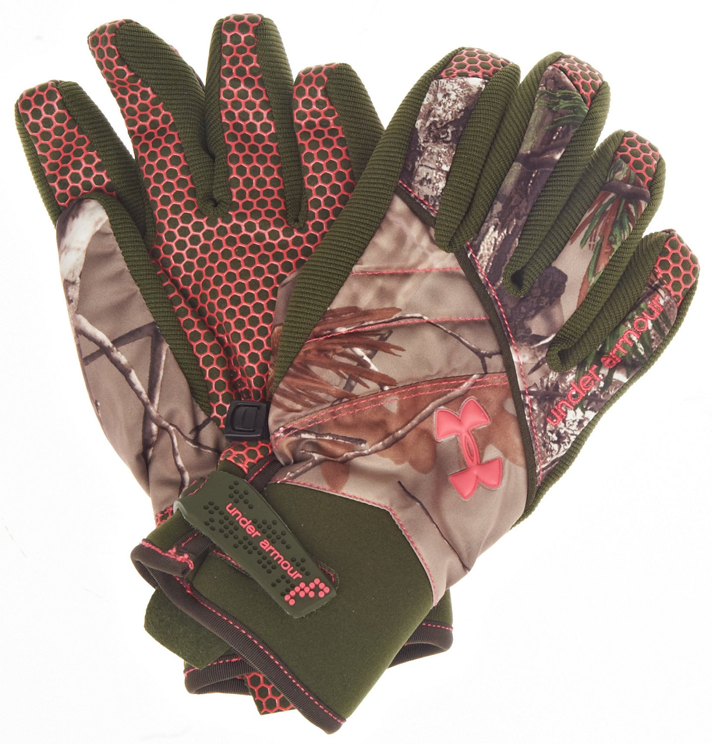 Under Armour® Women's ColdGear® Waterproof Realtree AP Camo Hunting Gloves