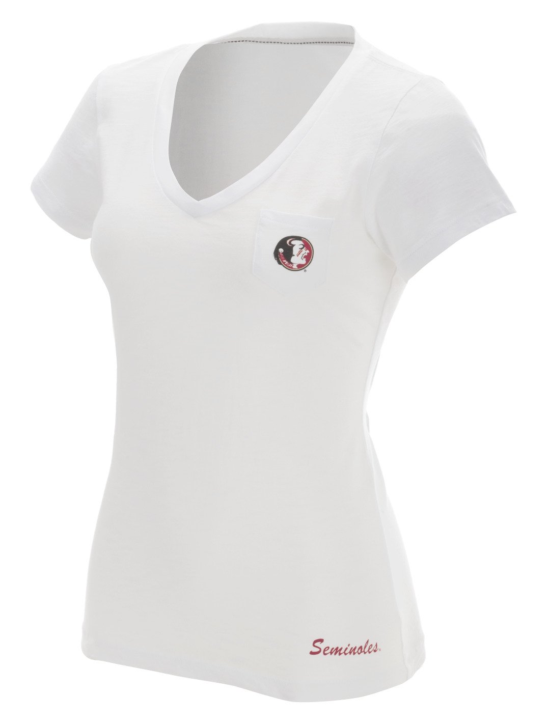 Colosseum Athletics Women's Florida State University Vision V-neck T-shirt