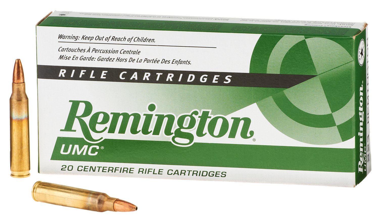 Remington UMC® .223 Remington 50-Grain Jacketed Hollow Point Rifle Ammunition