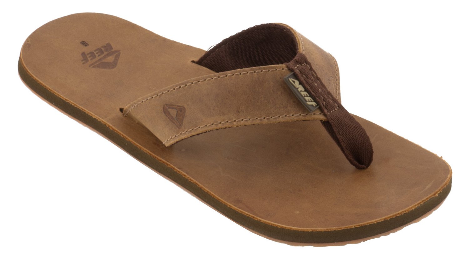 Reef Men's Leather Smoothy Flip Flops thumbnail