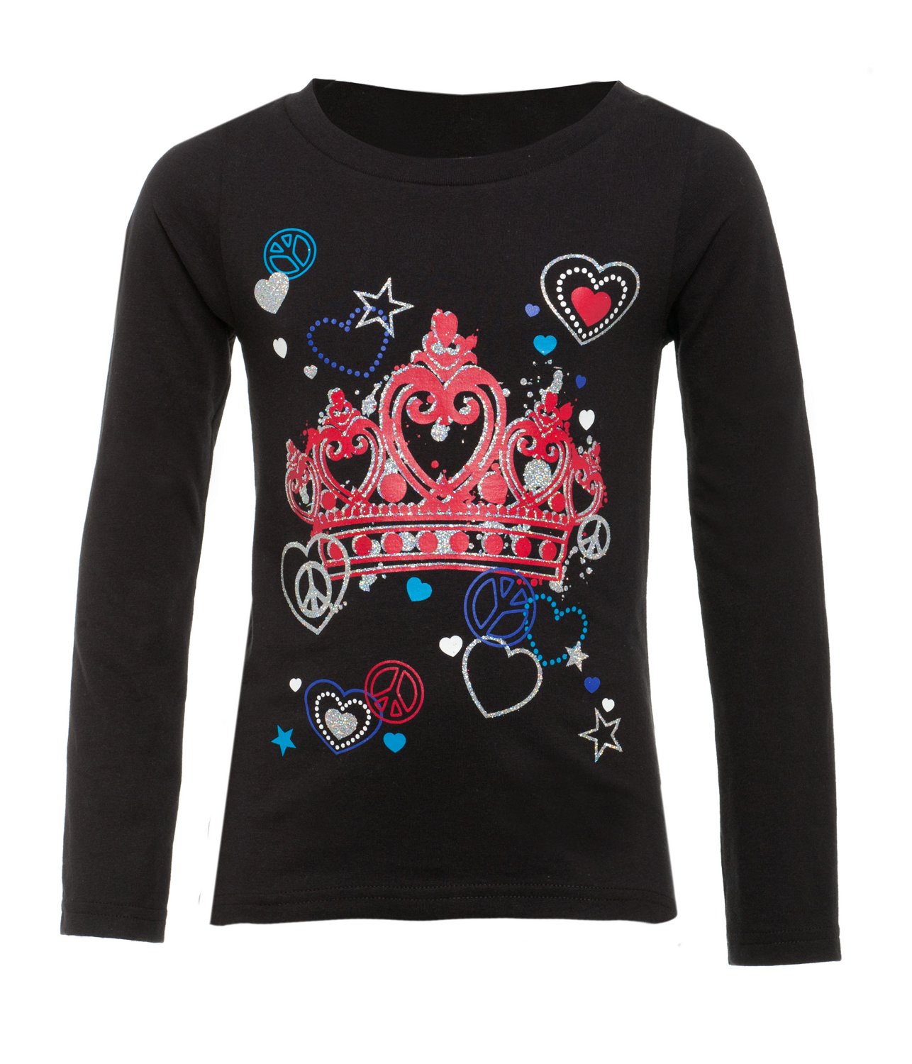 BCG Girls' Long Sleeve Crew Neck T-shirt