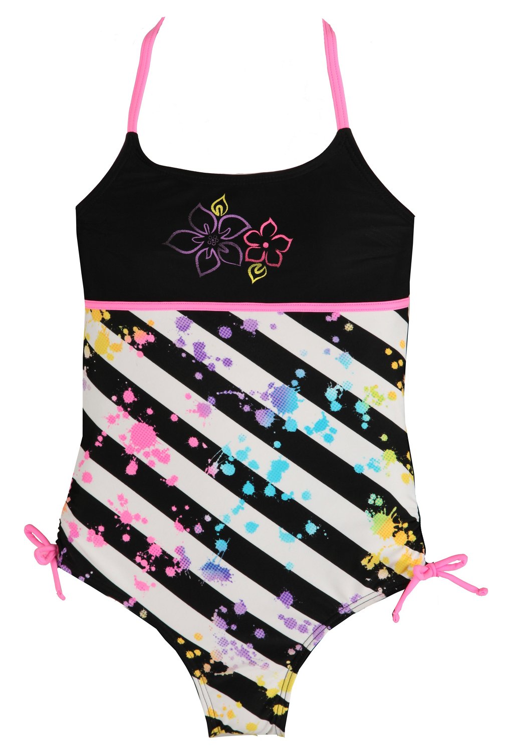 O'rageous® Girls' UB Binding Halterkini