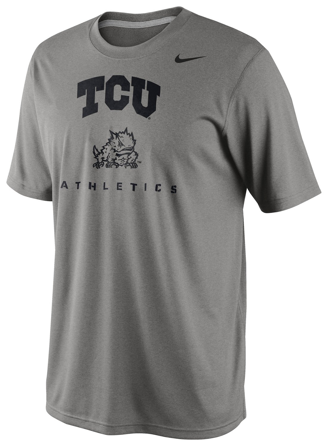 Nike Men's Texas Christian University Dri-FIT Athletics Legend Short Sleeve T-shirt thumbnail