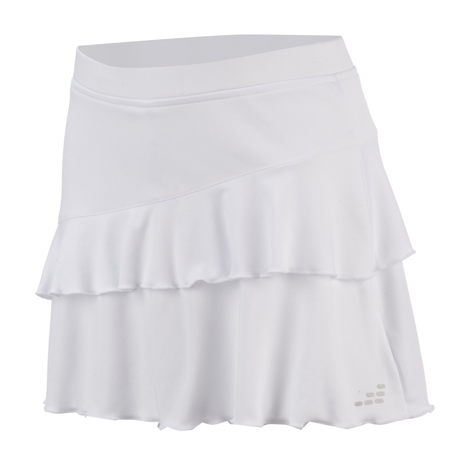 BCG Girls' 2 Ruffle Tennis Skort