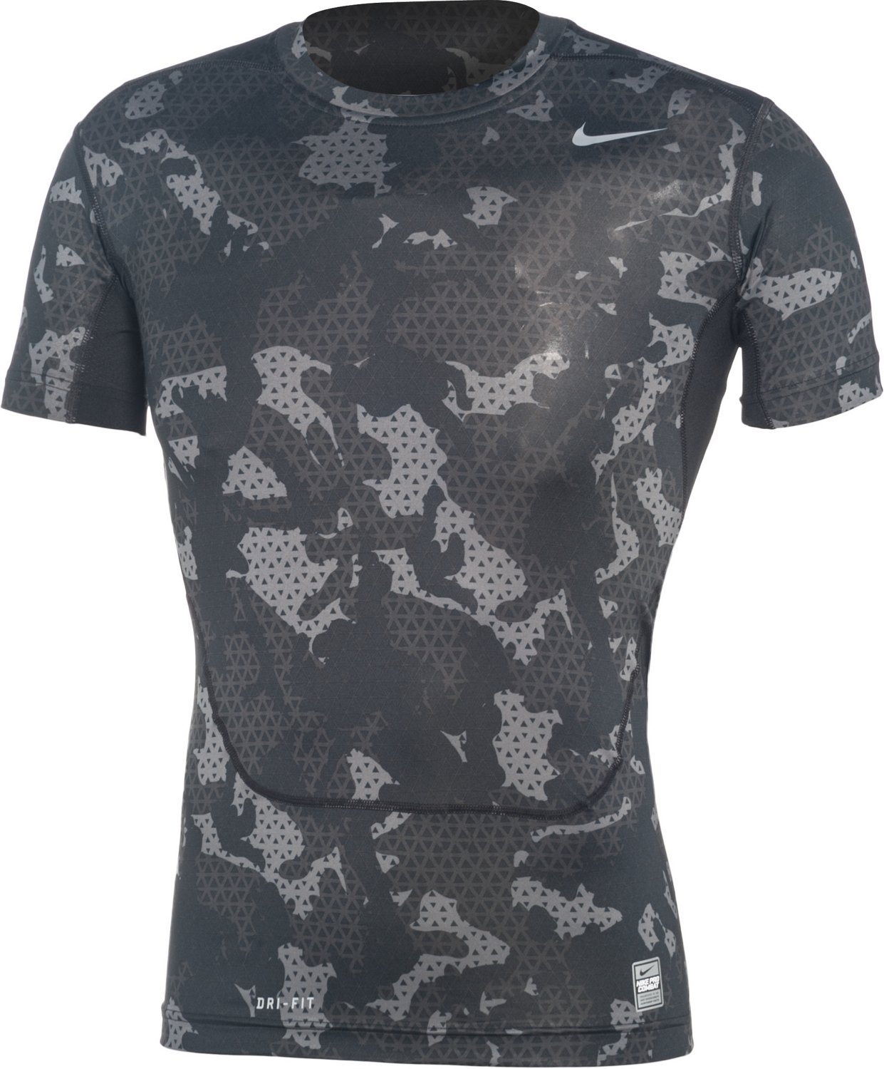 Nike Men's Core 2.0 Compression Camo Short Sleeve Top