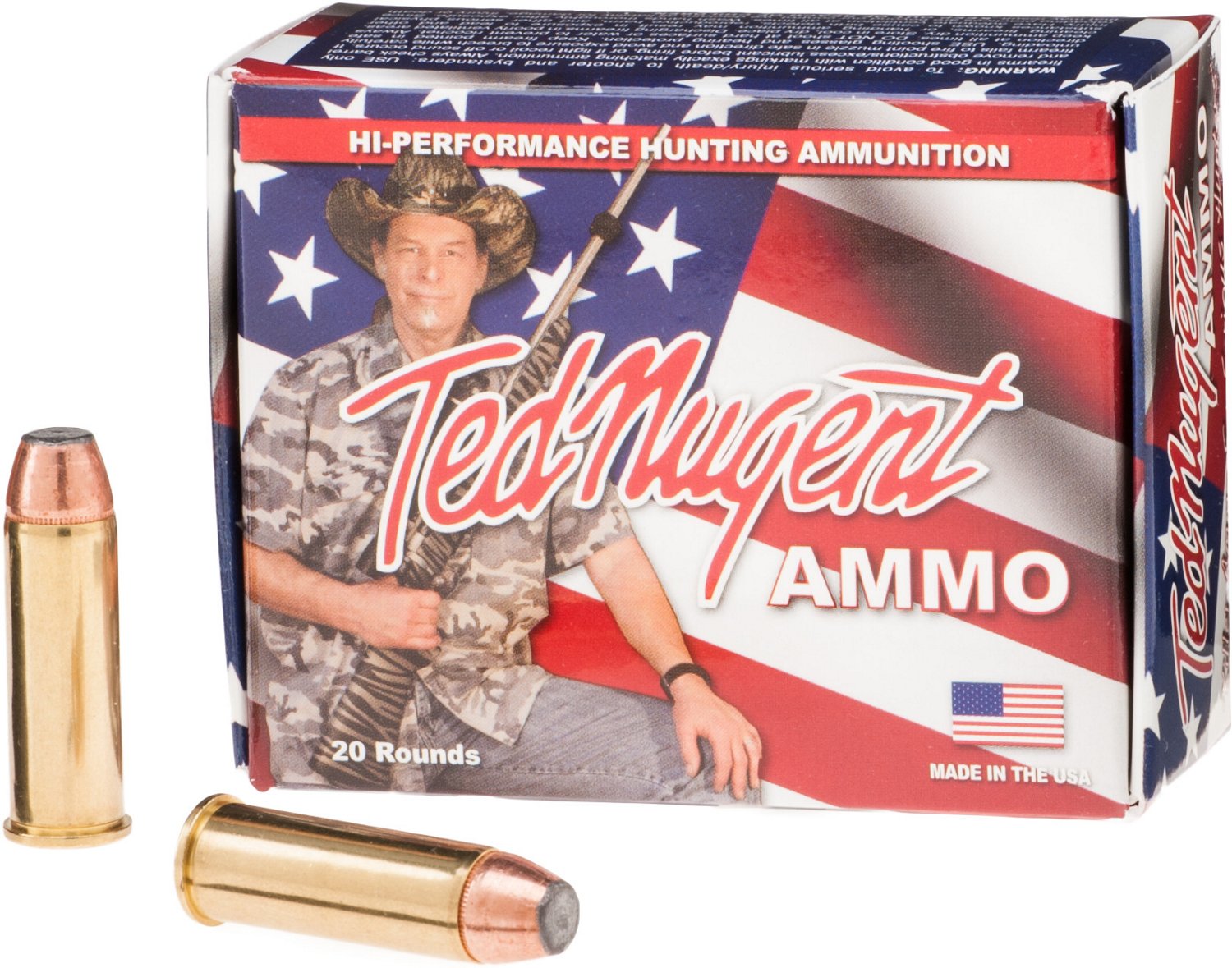 Ted Nugent Speer UHP .44 Mag 240-Grain Hunting Ammunition