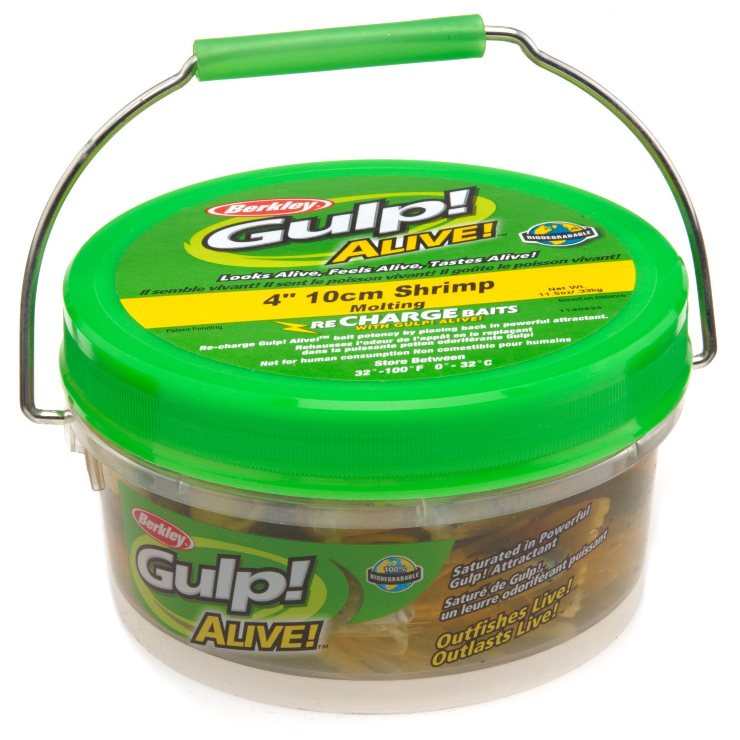 Berkley® Gulp!® Alive!™ 4" Shrimp Small Bucket