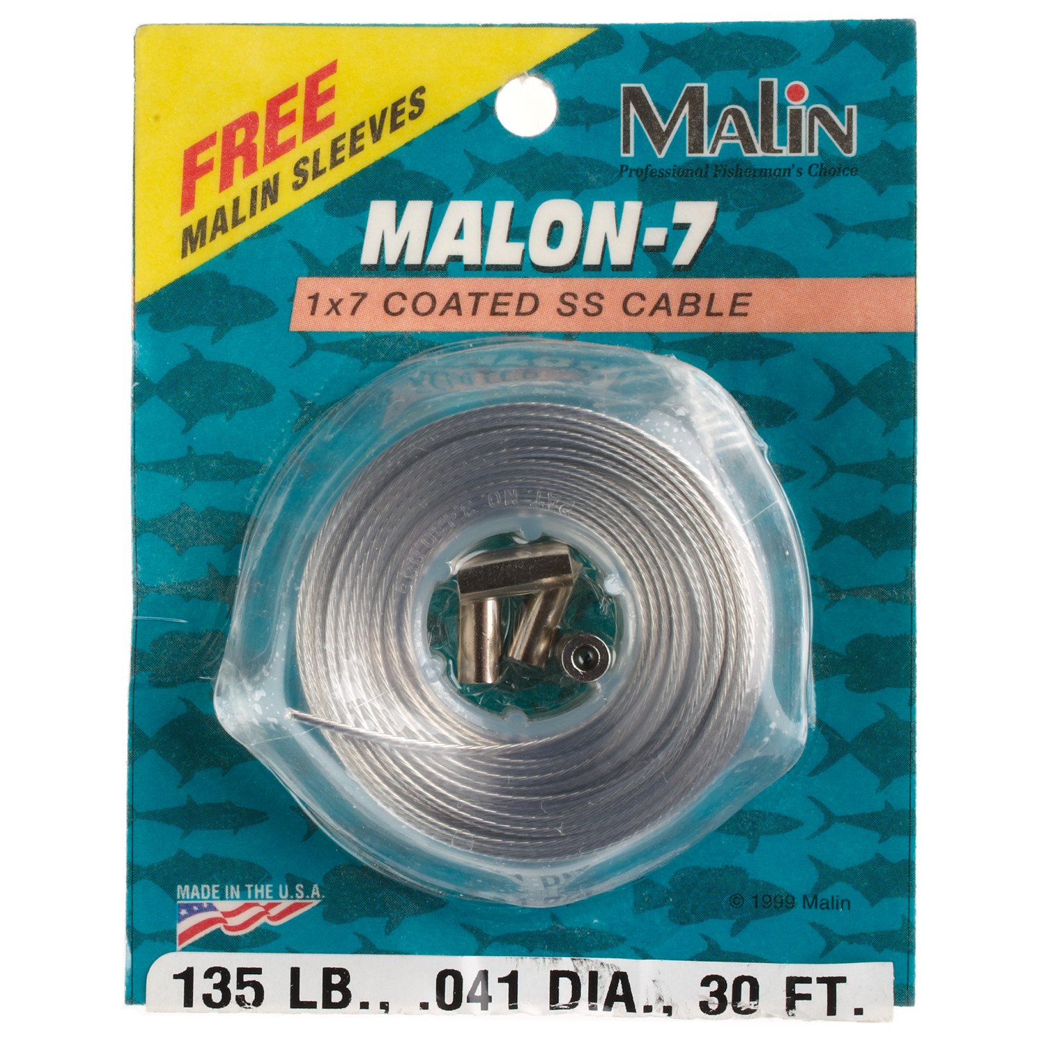 Malin Malon 7 30' Stainless-Steel Leader