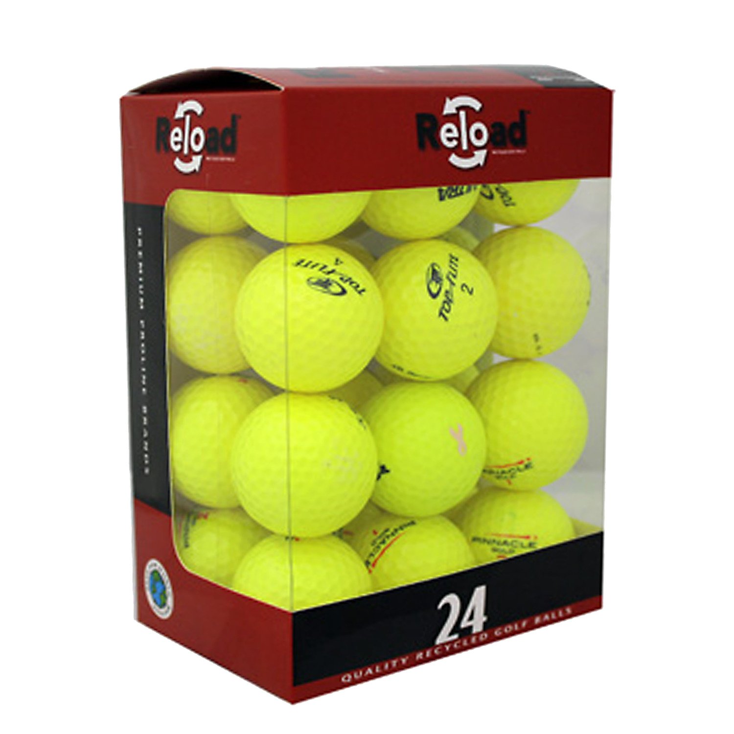 Reload™ 24 Pack Box of Yellow Mix Golf Balls