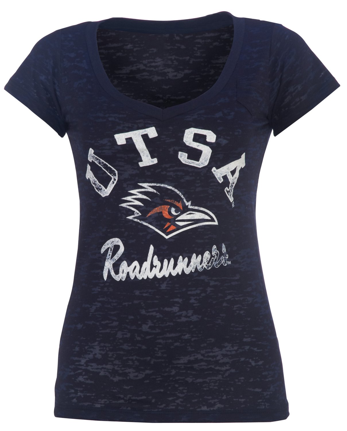 Step Ahead Juniors' University of Texas at San Antonio Burnout T-shirt with Pocket